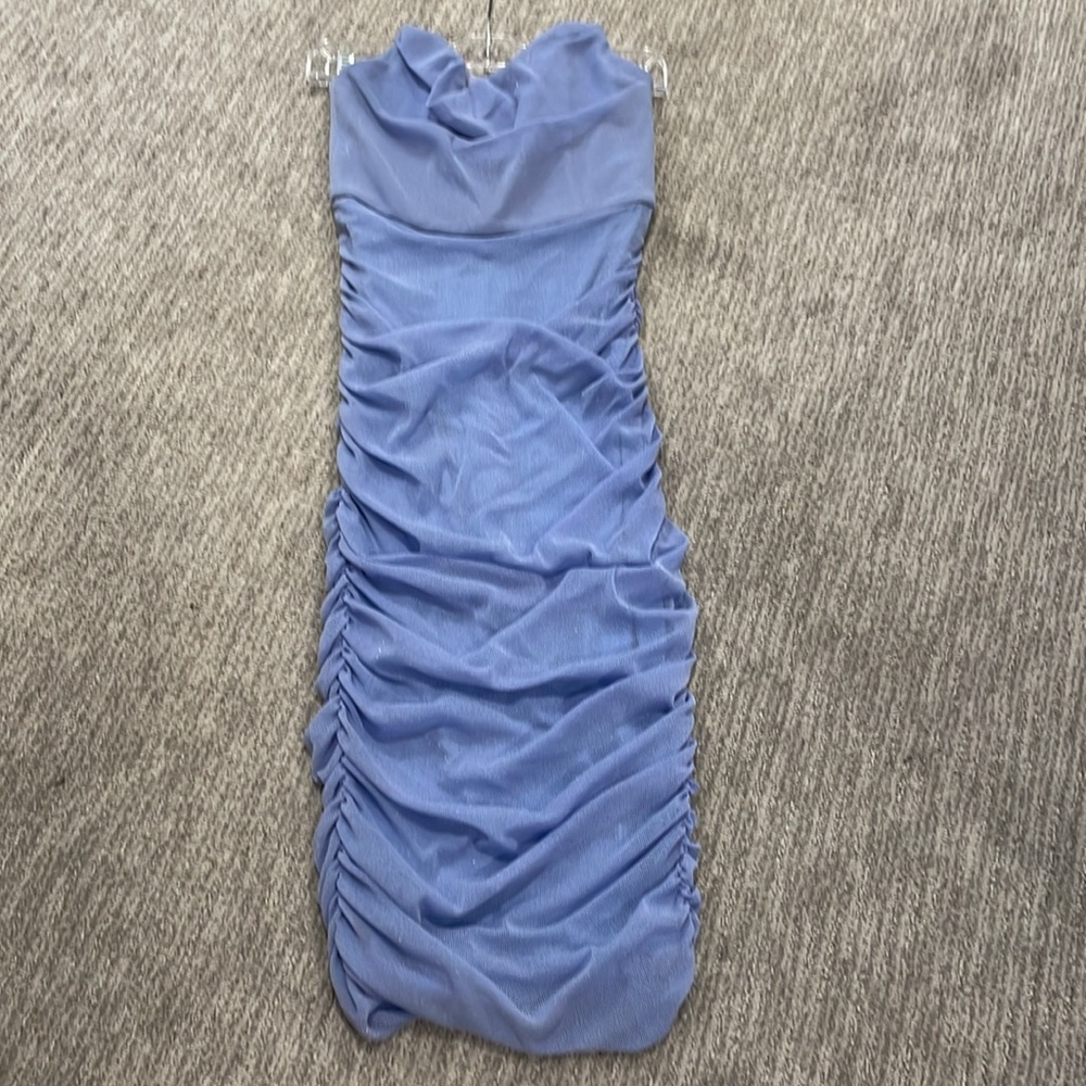 Michael Costello x Revolve Dress - India Midi Dress - Periwinkle - Small